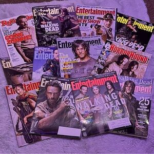 Walking Dead Cover Magazines Bundle